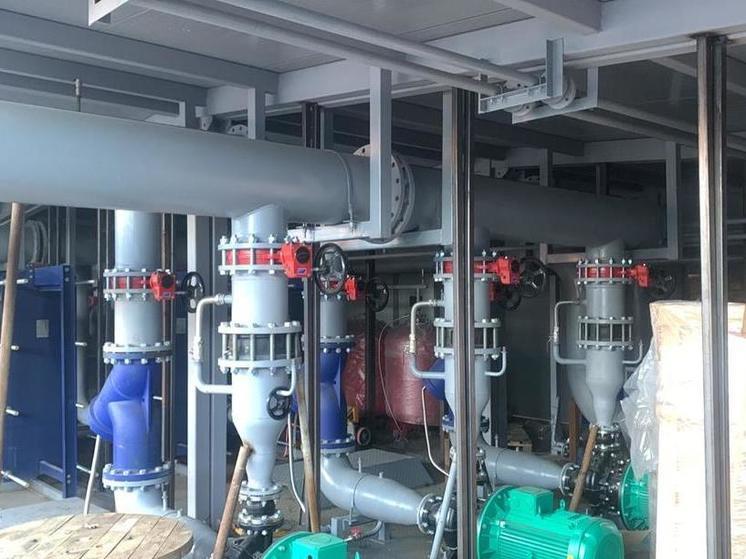 В Долинском районе приступили к монтажу автоматизированной газовой котельной