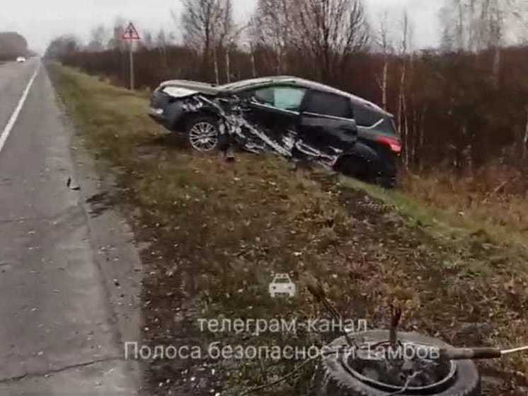 Под Тамбовом в ДТП пострадали 2 человека