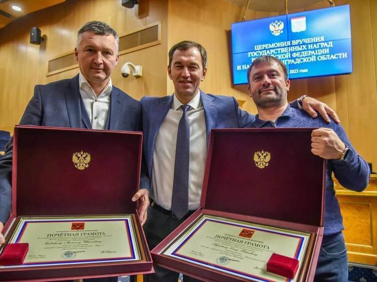 В правительстве Ленобласти прошло награждение отличившихся жителей региона
