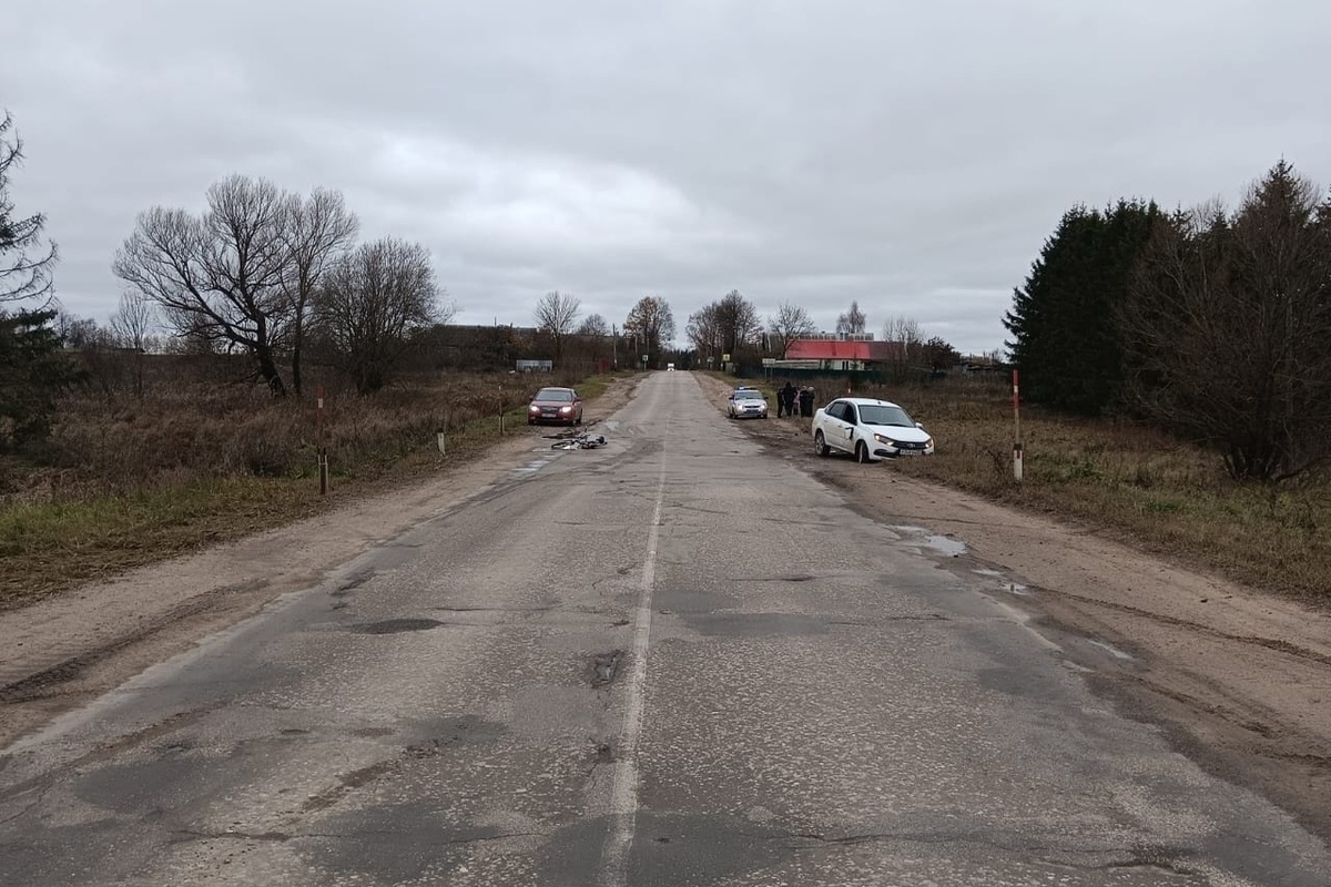 В Тверской области "Лада" сбила мальчика на велосипеде