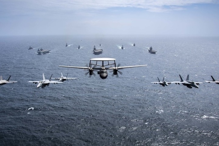 Авианосец ВМС США прибыл на Ближний Восток