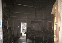 В Калуге сгорела производственная мастерская