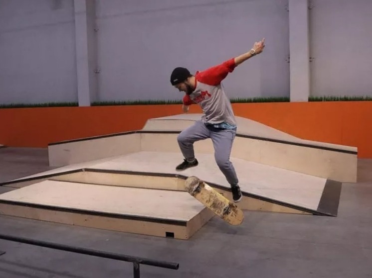 В Туле открылся первый крытый скейт-парк