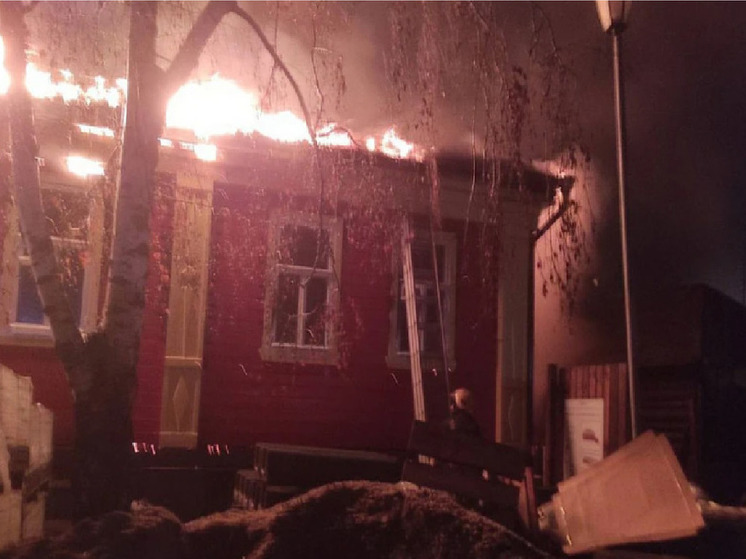 В Суздале пожар уничтожил старинный дом-памятник
