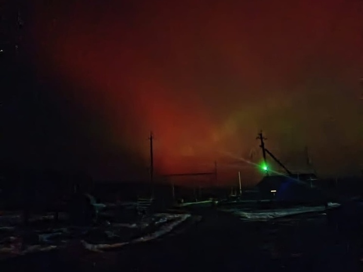 В небе над Южным Уралом снова заметили северное сияние