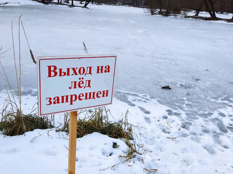 «Безопасность важнее улова»: северянам объяснили, чем грозит выход на тонкий лед