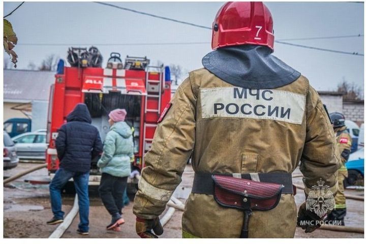 В Смоленске на пожаре погибла пенсионерка