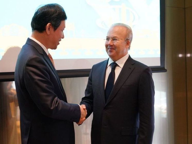 Андрей Назаров встретился с губернатором провинции Ляонин Цзинь Говэем