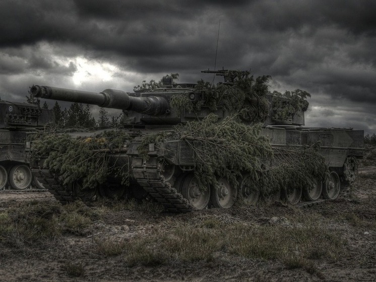 Минобороны: российские военнослужащие получили денежные сертификаты за уничтожение танков Leopard 2