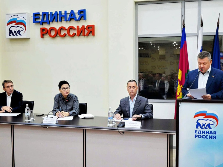 Виктор Тепляков поучаствовал в заседании политсовета партии «Единая Россия»