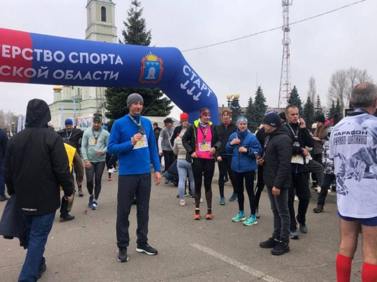 Марафон  "Мучкап-Шапкино. Любо" пробежали более 400 спортсменов