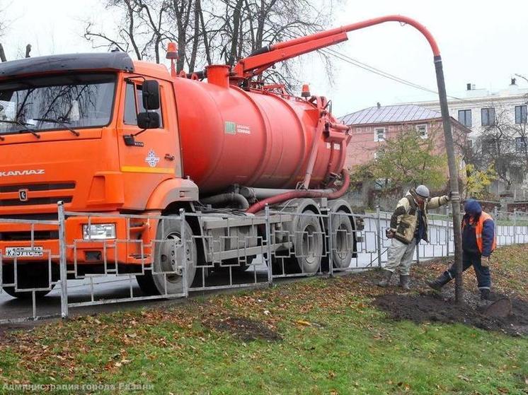 У Рязанского цирка устранили засор канализации