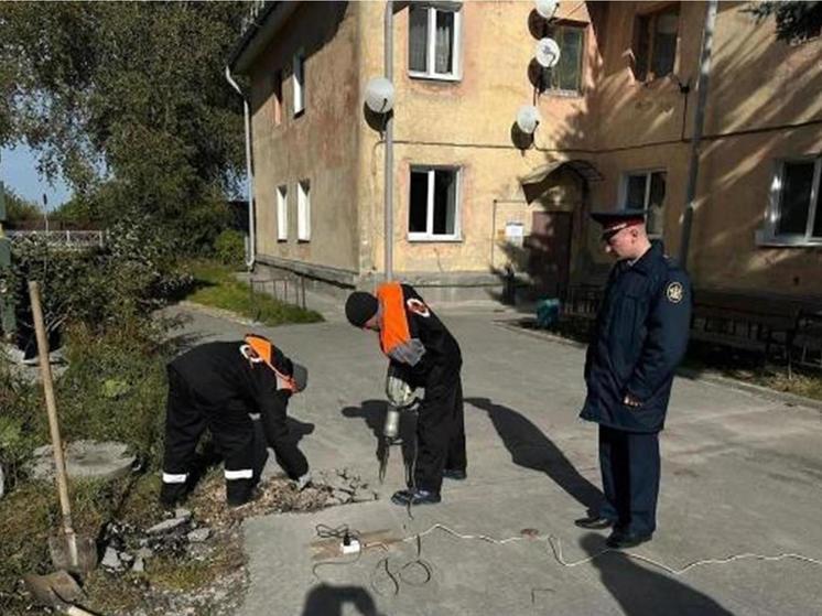 Брянские осуждённые приводят в порядок придомовые территории