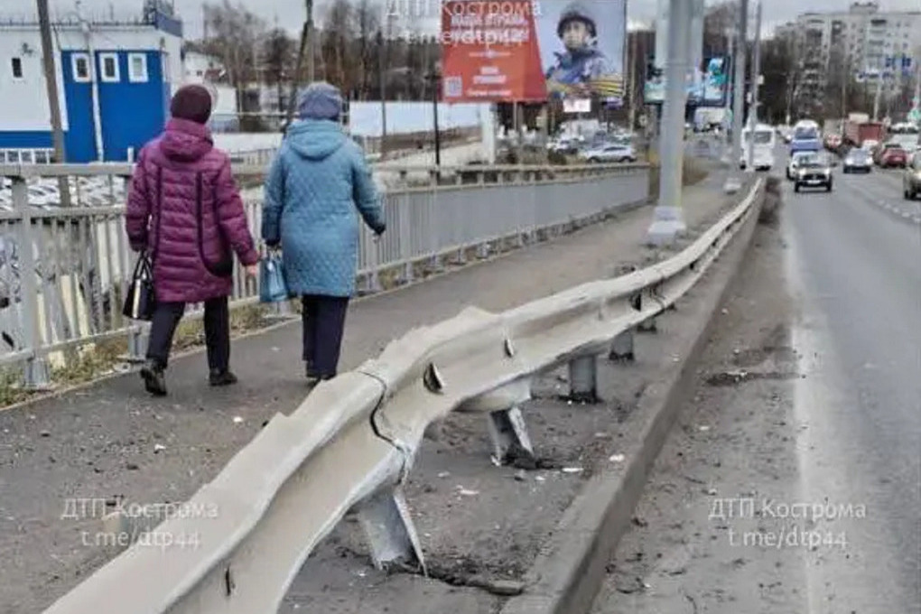 Костромскоое чудо: происшествие на Чернореченском мосту обошлось без жертв