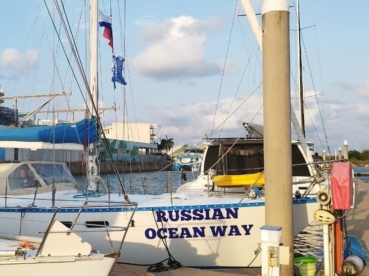Томич Евгений Ковалевский на новом судне продолжил кругосветное путешествие