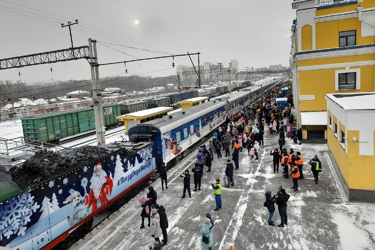 Стоимость осталась прежней: поезд Деда Мороза прибудет в Томск 3 декабря -  МК Томск