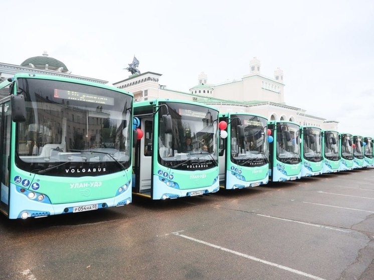 В столице Бурятии за три года полностью обновился парк муниципальных автобусов