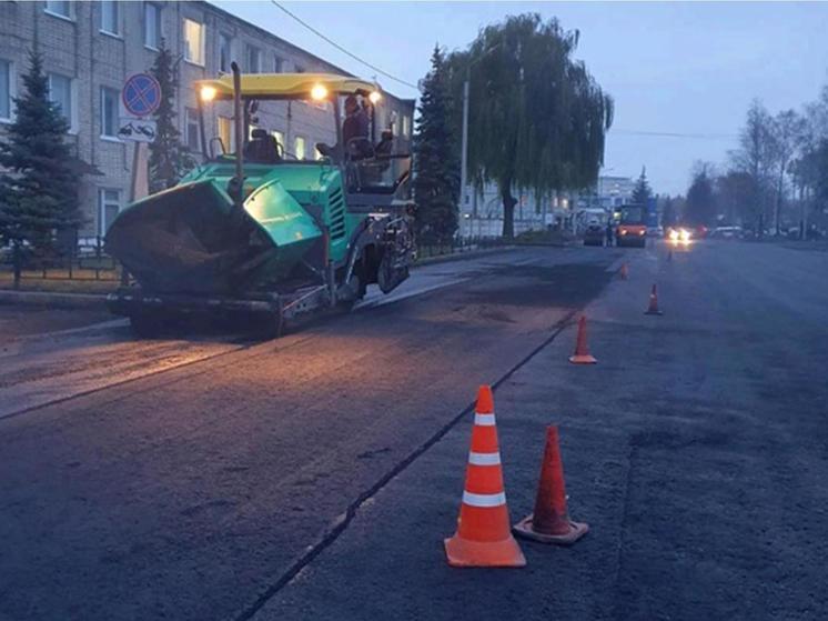 Ремонт трех дорог завершается в Брянске