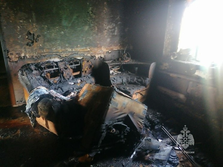 Погиб мужчина на пожаре в казанской пятиэтажке