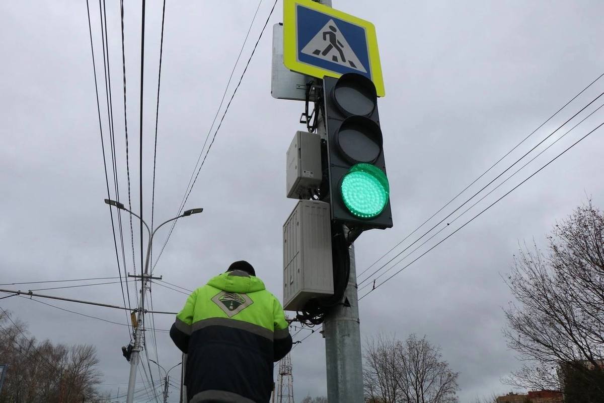 Светофор рязань телефон. Светофор Рязань. Самый большой светофор в Рязани. Люди проходящие через пешеход на светофоре.