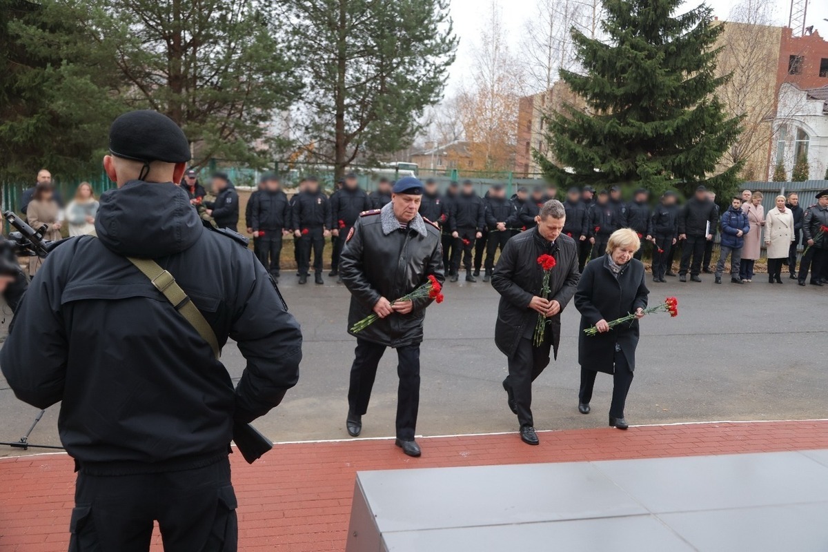 В Вологде отметили 30-летие ОМОН «Вымпел»