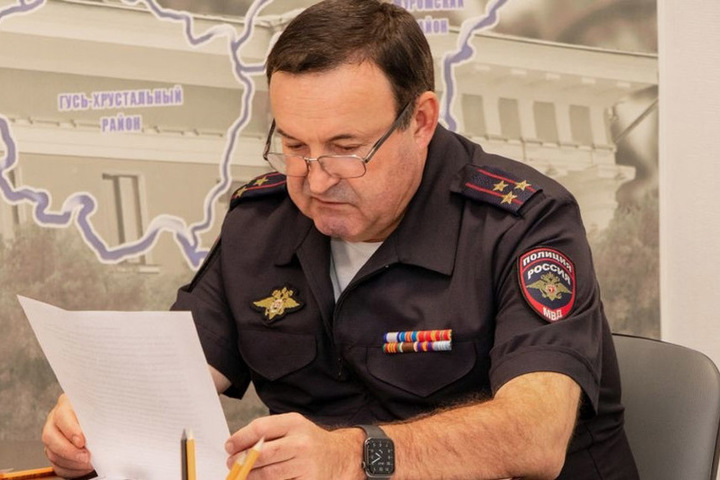 Главному полицейскому Владимирской области присвоили звание генерал-майора