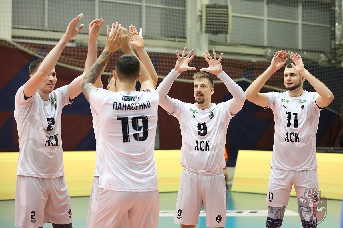 Волейболисты АСК одержали победу над "Газпром-Югрой"