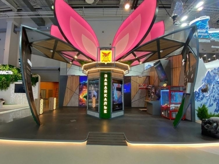 Павильон Забайкалья в виде цветка багульника открылся на ВДНХ в Москве