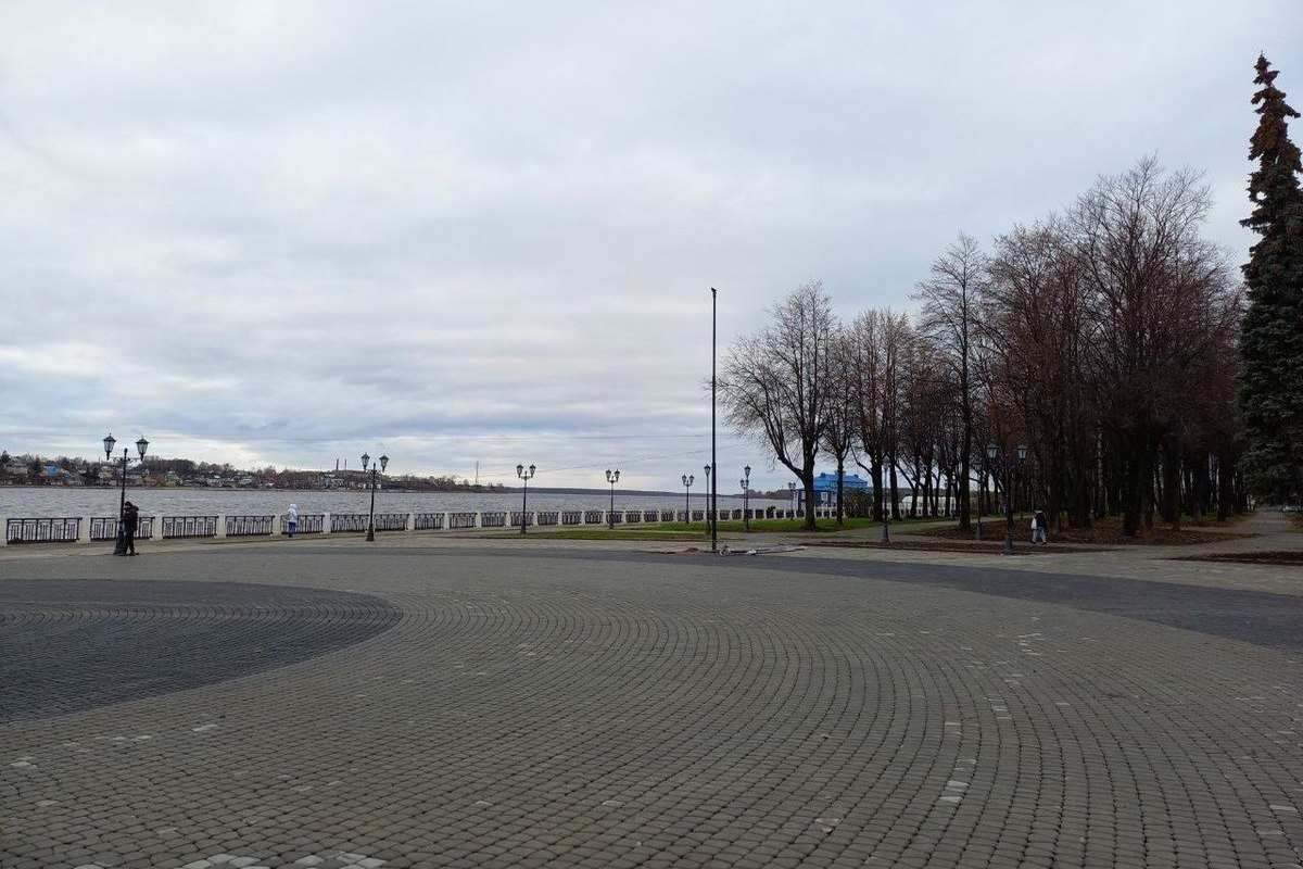 Реконструкция волжской набережной в Костроме ведется с опережением графика