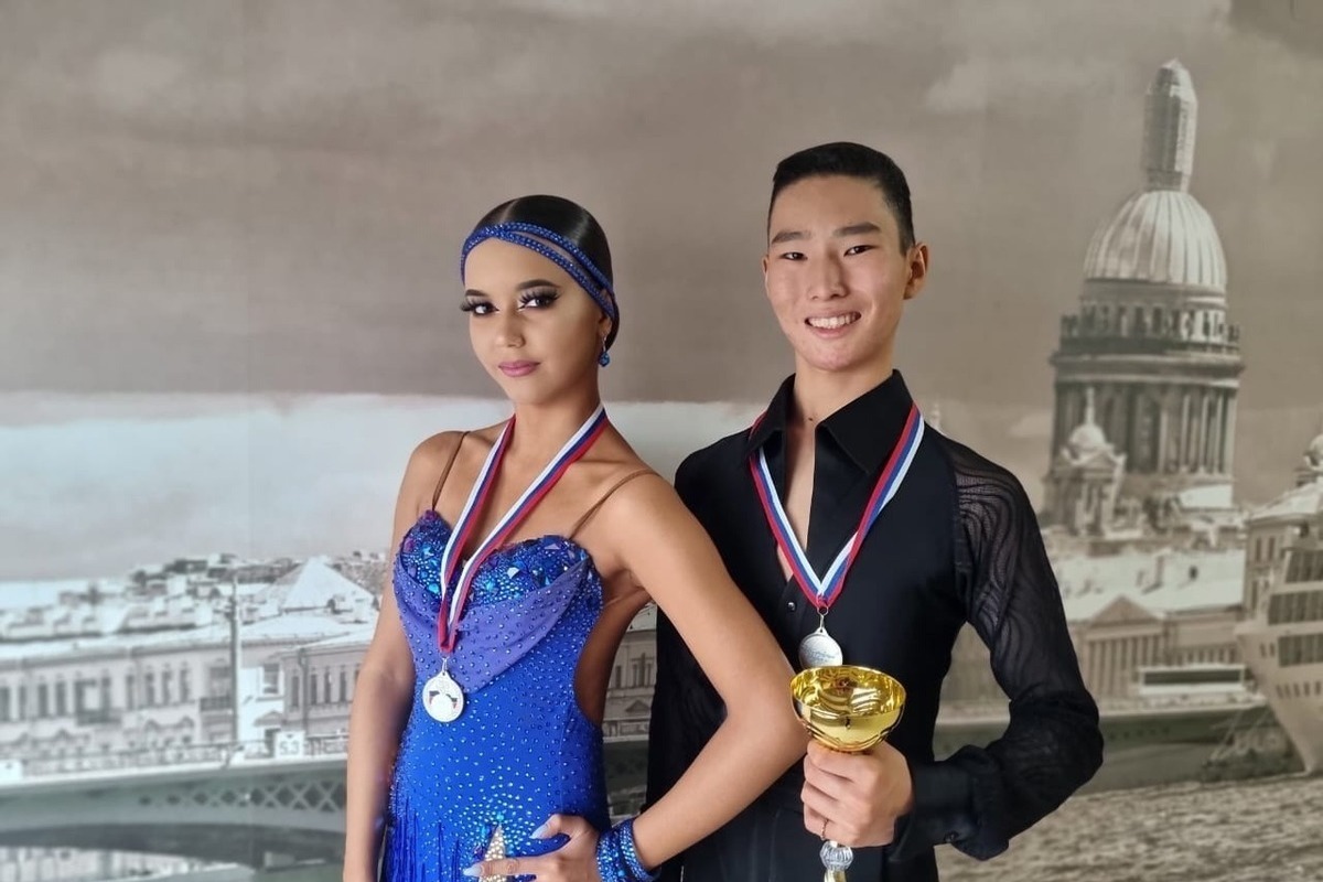Танцевальная пара из Калмыкии стала вице-чемпионами турнира «Балтийский кубок - 2023»