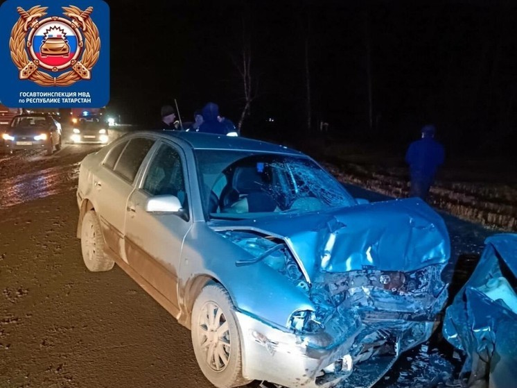 При выезде на встречную полосу в Татарстане погиб водитель