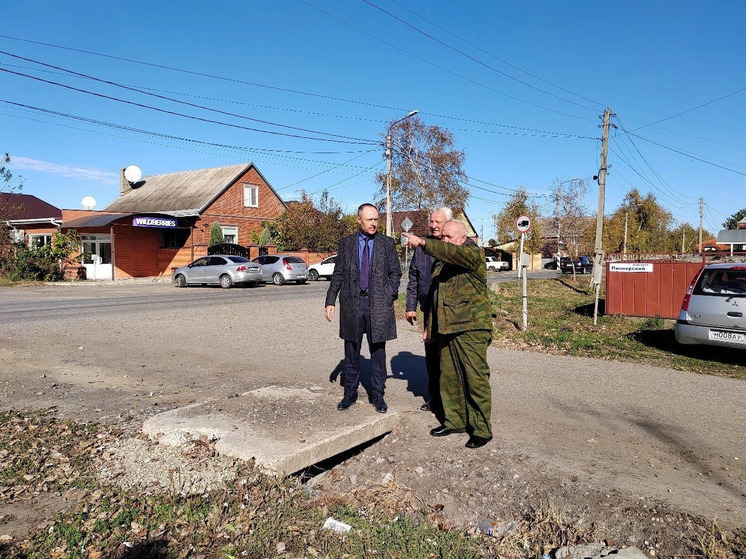Житель Кущевского района попросил депутата ЗСК помочь установить ливневку