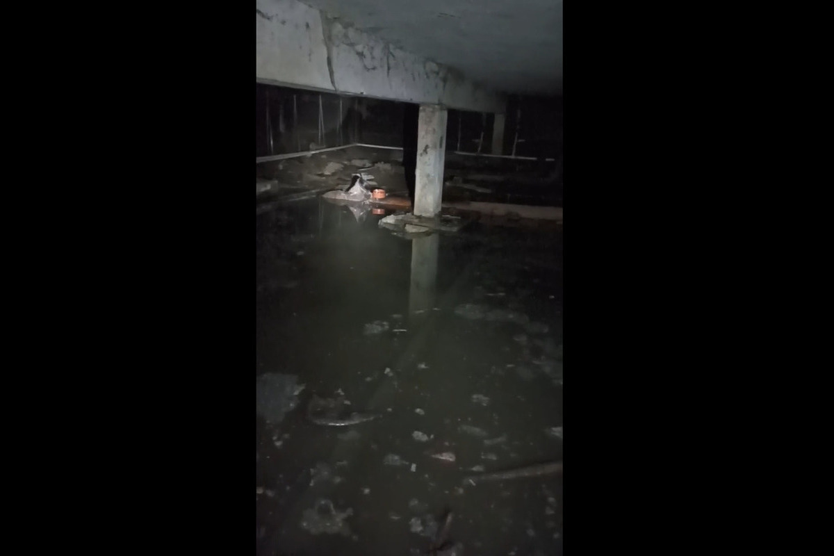 Жители Сегежи полторы недели задыхаются от зловонной жижи в подвале