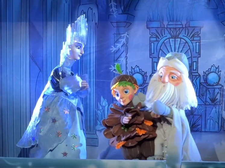 Кукольный театр будет в этом году в составе поезда Вологодского Деда Мороза