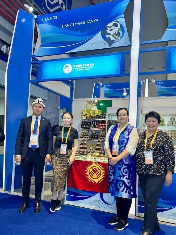 Выставка в Шанхае открывает новые возможности для экспортеров из Кыргызстана