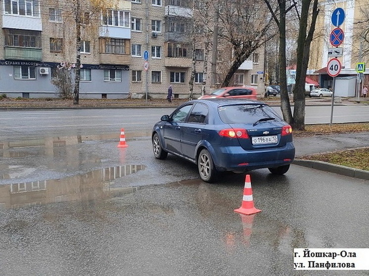 9 ноября на улицах Йошкар-Олы пострадали четыре пешехода