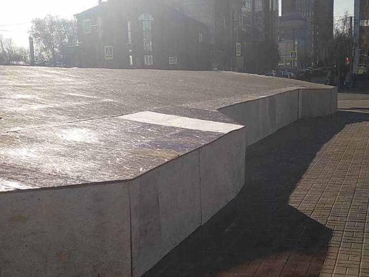 Фонтаны Кургана начали готовить к зиме