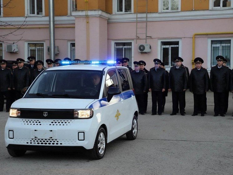 Павел Малков передал рязанским полицейским электрокар для патрулирования