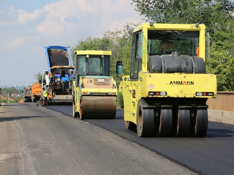 In Russia, 150 million square meters of roads were built in 2023