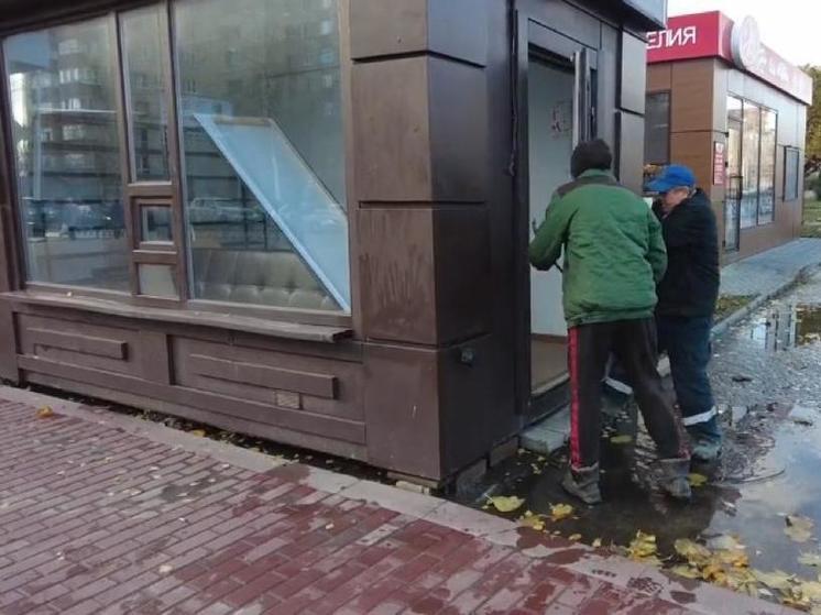 В Тамбове демонтировали еще 2 торговых павильона