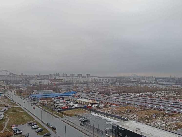Новосибирск накрыл ливень утром 12 ноября