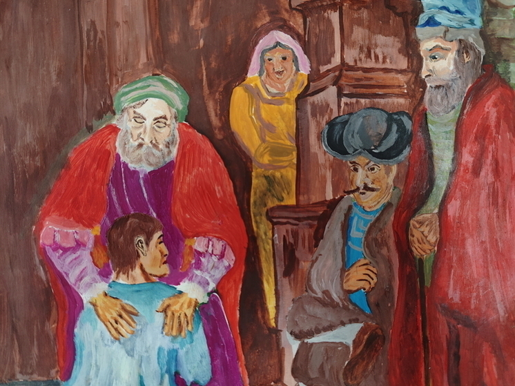 Забайкальский осуждённый создал картину по мотиву «Возвращение блудного сына»