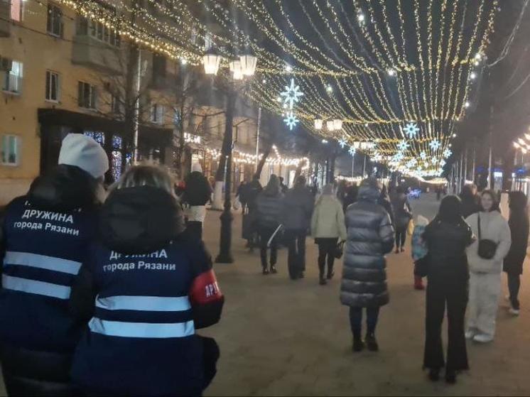 В ночь на 12 ноября в Рязанской области в полицию доставили 72 человека