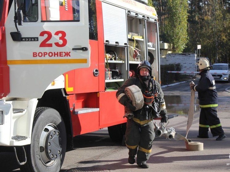 В среду у библиотеки Никитина в Воронеже соберутся десятки пожарных машин
