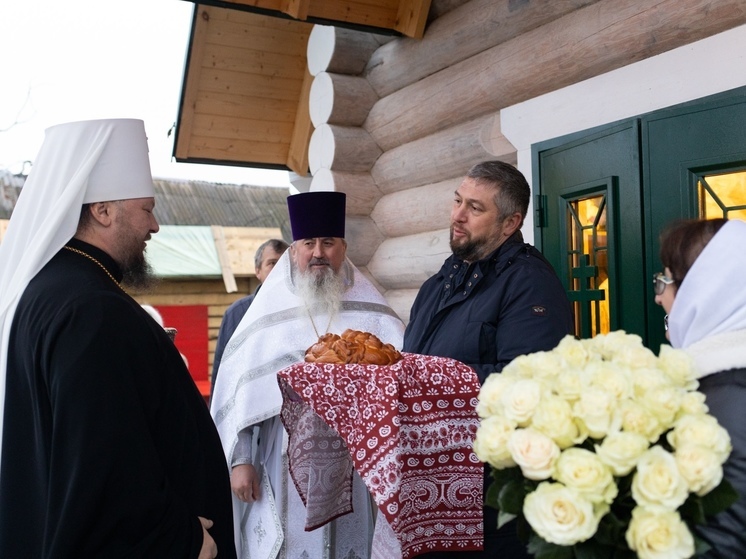 В Костромской области освятили храм, построенный ярославским омбудсменом