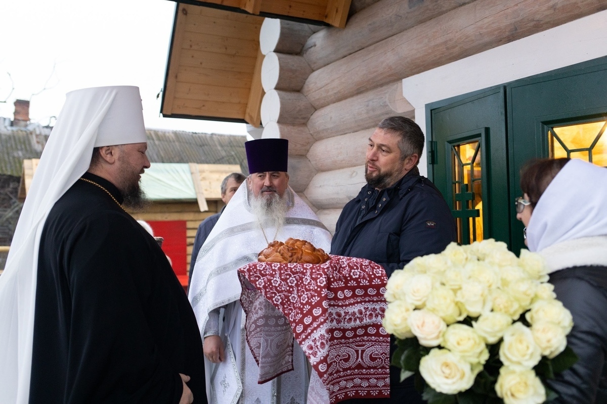 В Костромской области освятили храм, построенный ярославским омбудсменом