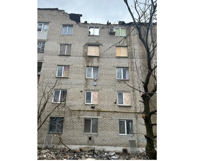 33 регион помогает восстановить разрушенный жилой дом в Докучаевске