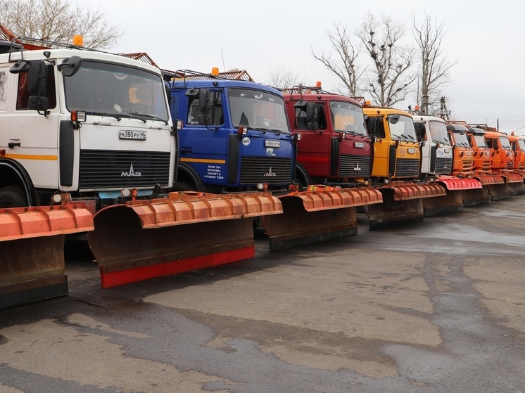 В Курской области началось круглосуточное дежурство дорожных служб