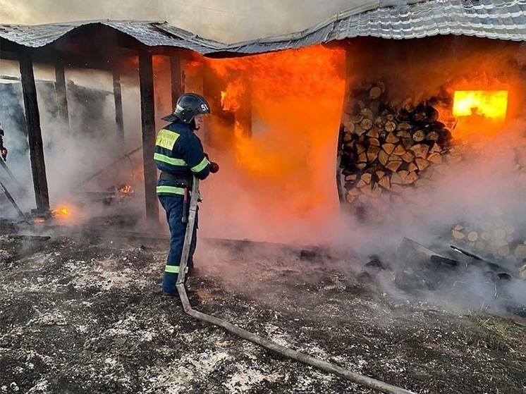 В садоводстве в Усть-Илимске на пожаре погиб человек