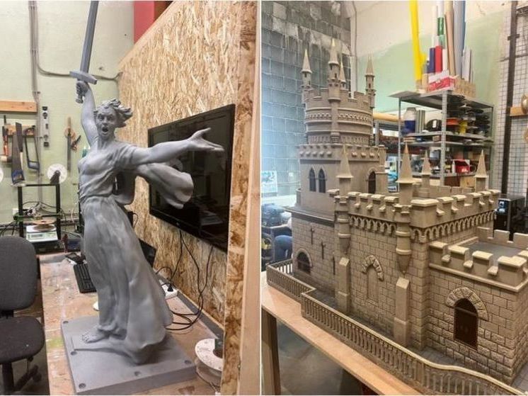 В Уфе продолжают преображение сквера у Театра кукол